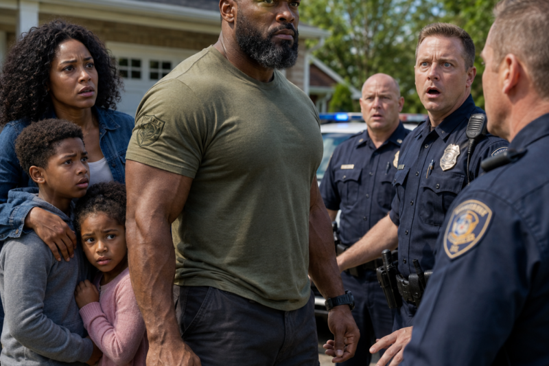 Cops Target Fat Black Man’s Family—Unaware He Is A Delta Force Commander