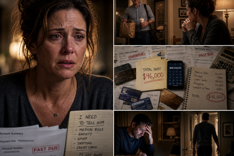 She had been married for nearly 17 years, but the secret sitting behind their bills was so heavy that she was convinced the truth might end everything the moment her husband saw the numbers.