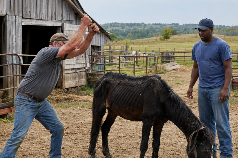 Everyone Looked Away from the Weakest Mare — Until One Ranch Hand Finally Refused