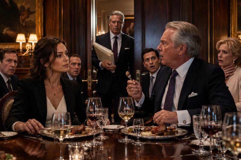 MY CEO FATHER LAUGHED ABOUT MY EMPTY WALLET IN FRONT OF BOSTON BANKERS, NOT KNOWING I HAD ALREADY BOUGHT THE COMPANY HE WAS BEGGING THEM TO SAVE.