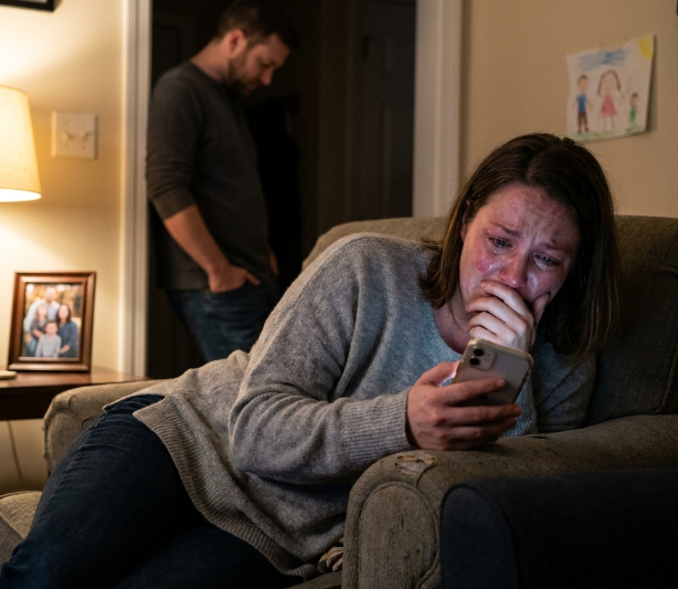 I WAS MARRIED TO A GOOD MAN, RAISING TWO CHILDREN IN A HOME WE BUILT TOGETHER, WHEN I REALIZED I WAS WAITING FOR ANOTHER MAN’S TEXTS.