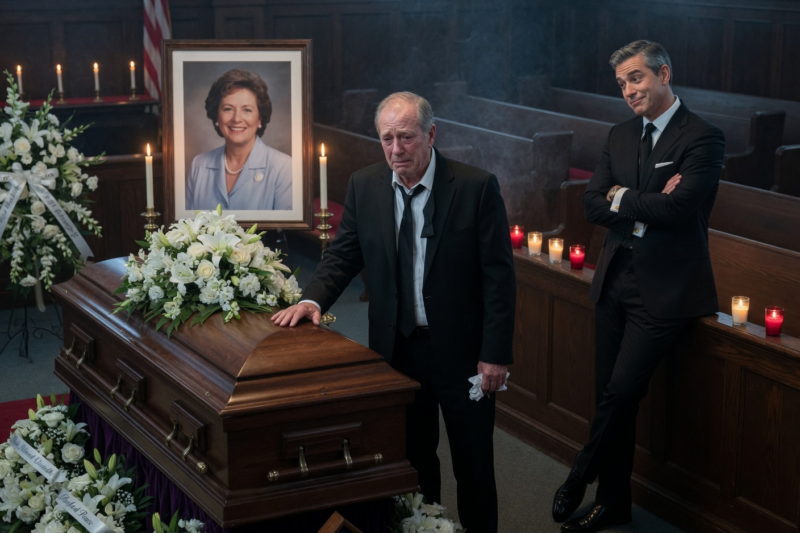 AT MY DAUGHTER’S FUNERAL, HER HUSBAND LEANED CLOSE AND WHISPERED HOW HE WOULD SPEND HER $75 MILLION.