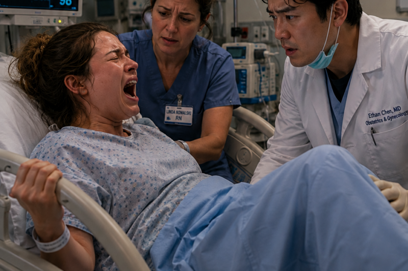 After Our Divorce, I Secretly Carried His Child Until the Day I Went Into Labor and the Doctor Lowered His Mask