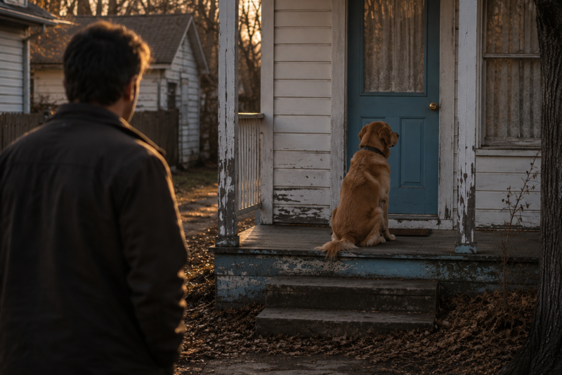 EVERY DAY MY OLD DOG DISAPPEARED WHILE I WAS AT WORK — WHEN I FOUND OUT WHERE HE WENT, I KNEW I HAD TO LET HIM GO
