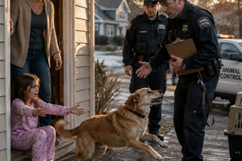 Four mornings later, animal control officers stood on my porch and accused me of stealing him