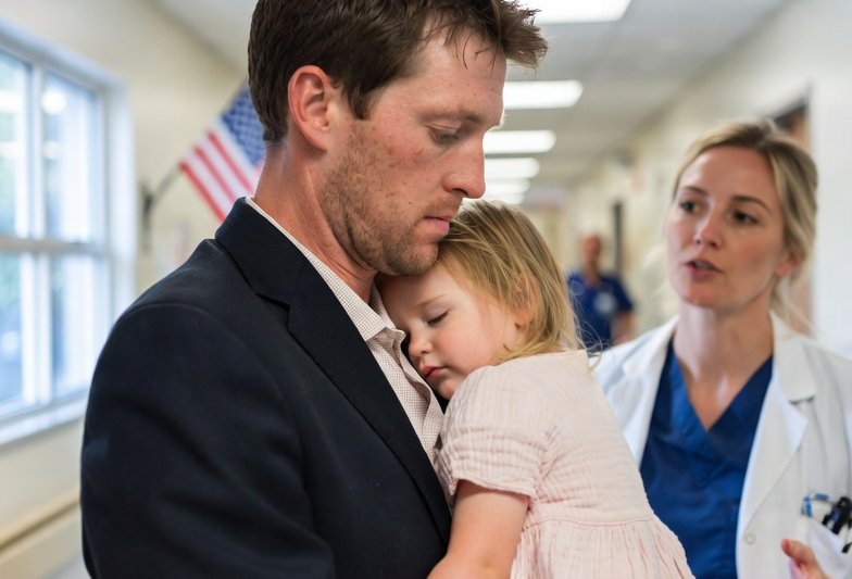 My ex stormed into my ER carrying his inj/ured daughter, only to come face-to-face with me—the doctor he once walked away from