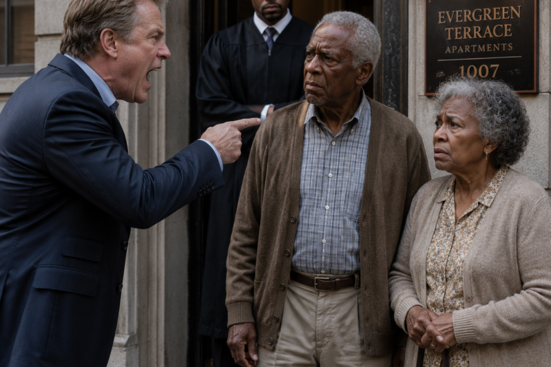 THE LANDLORD CALLED AN ELDERLY BLACK COUPLE “GARBAGE”—THEN LEARNED THEIR SON WAS A FEDERAL JUDGE