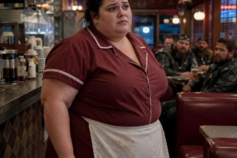 The Restaurant Owner Sent His Plus-Size Waitress to the Bikers as a Joke — But They Changed Her Life Forever