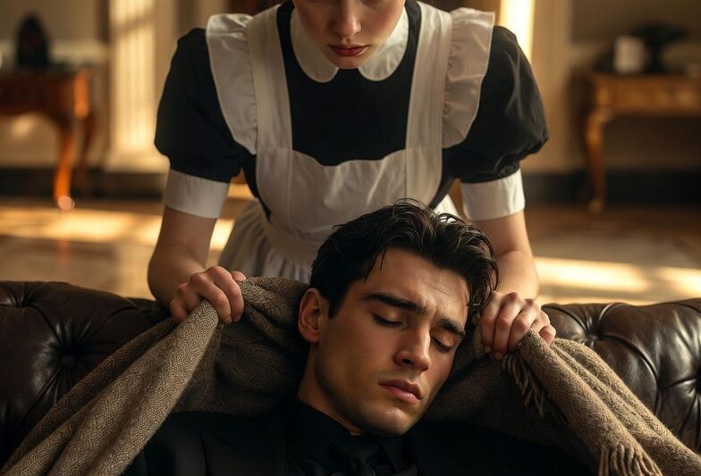The Mafia Boss Pretended to Sleep to Catch the Maid He Didn’t Trust—But What She Did With His Wallet Made Him Question Everything