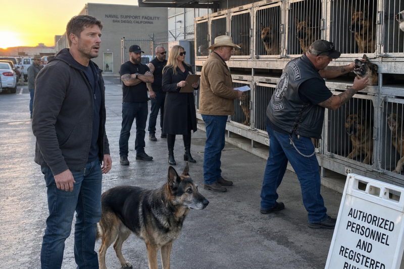 A Navy SEAL Said, “I’ll Take Every Retired K9 Here” — What Happened Next Shook the Entire Country