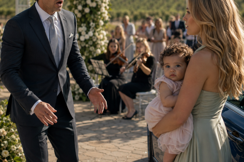 The Billionaire Asked His Ex-Wife to Be His Wedding Date—But She Walked In Holding the Baby He Never Knew Existed