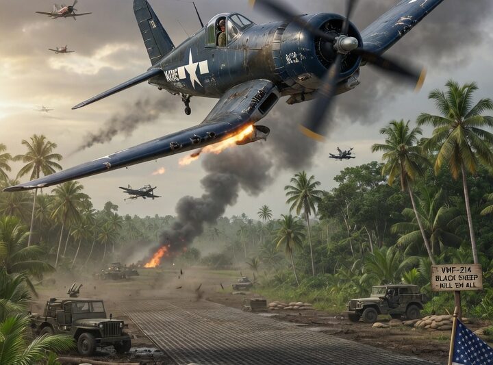 The Bent-Wing Fighter They Almost Rejected—How the F4U Corsair Became a Pacific Legend