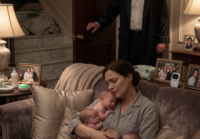 The Billionaire Found the Cleaner Holding All Four Babies at 3 A.M.—Then He Realized They Had Been Crying for the Mother No One Dared to Name