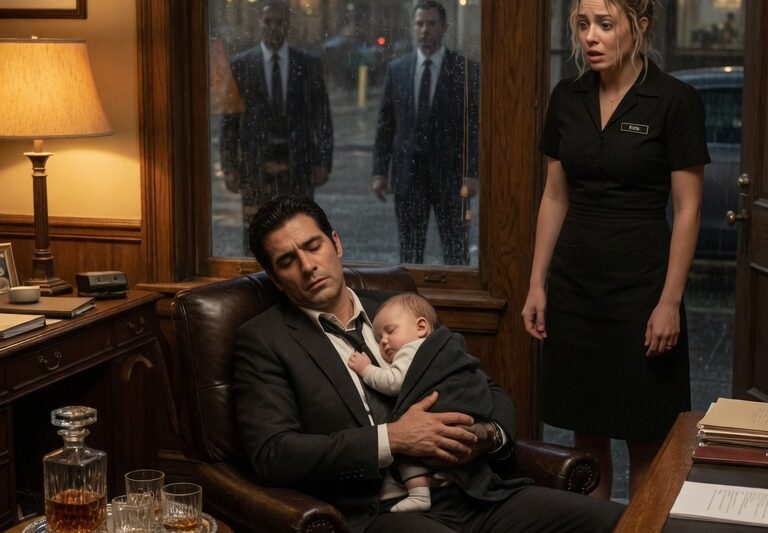 The Waitress Hid Her Baby at Work—Then Found Chicago’s Most Feared Mafia Boss Asleep With the Child in His Arms