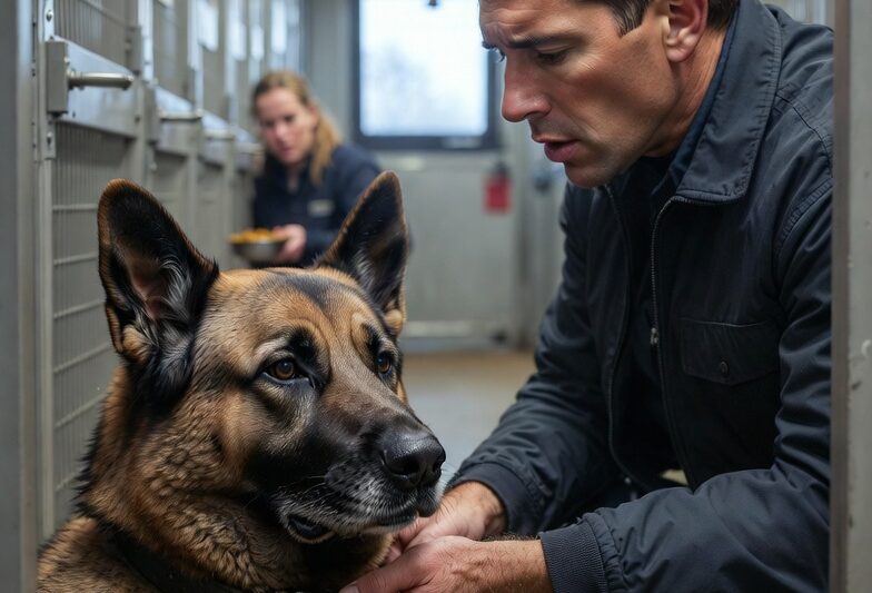 No One Wanted the Retired Police Dog—Until an Officer Read the Message Hidden on His Collar