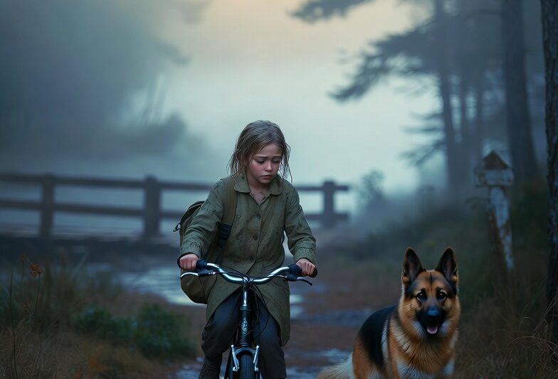 A German Shepherd Followed a Little Girl for Ten Kilometers—When the Town Saw the Video, Everyone Broke Down