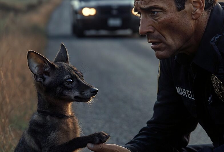 The Officer Found a Tiny Puppy on the Road—But When the Vet Saw What Was Hidden Under Its Fur, He Called the Police