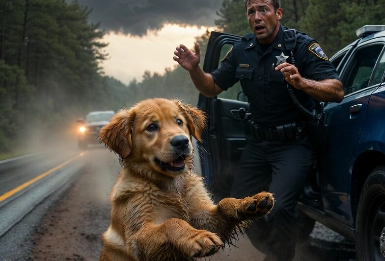 A Tiny Puppy Begged a Cop for Help—Then Led Him Into the Woods to a Rescue No One Would Ever Forget