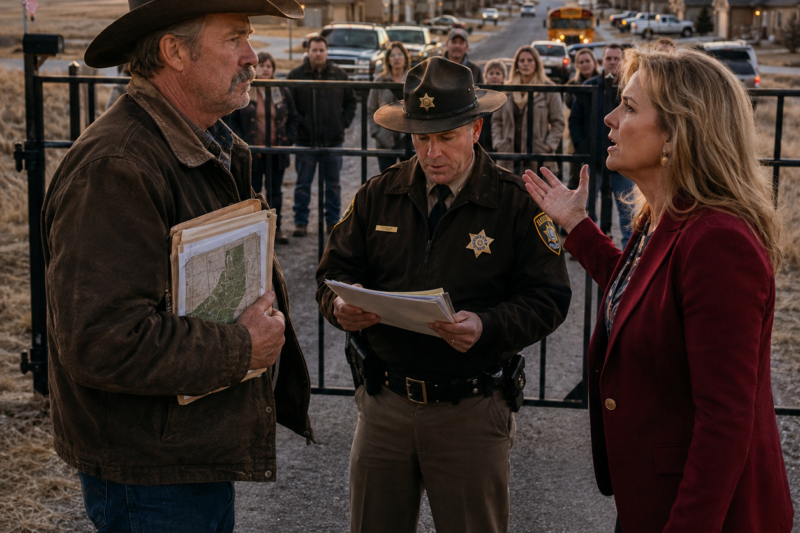 They Built 50 HOA Homes on My Ranch — Then I Pulled Out the Old Map That Exposed the County’s Lie