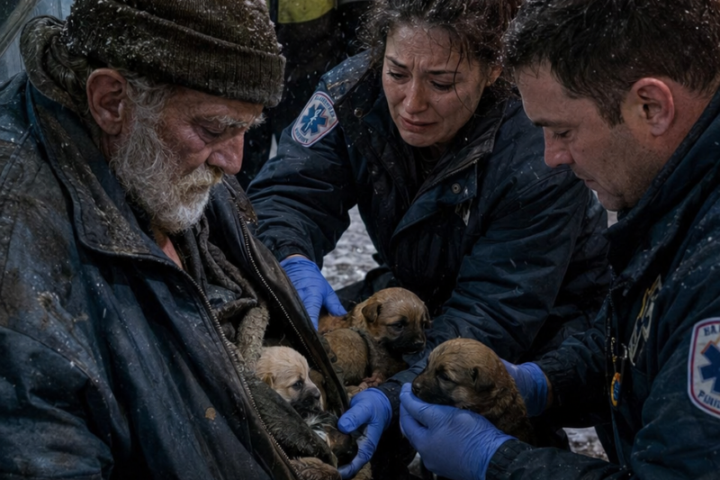 HE HAD NOTHING LEFT.  BUT HE KEPT THEM WARM.  AND BY MORNING, THE WHOLE CITY WOULD KNOW HIS NAME.