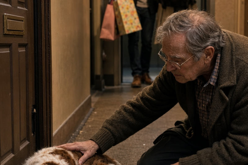 For Eight Years, Copper Waited by Their Door Through Every Heartbreak — But When the Baby Finally Came Home, the Note Left Beside His Food Revealed Why No One Had Opened That Door for Him Again, and the Truth Broke the Whole Hallway