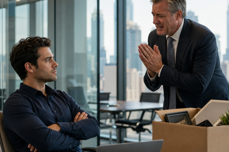 My Boss Fired Me Because He Hated Me — Then His $200,000 Mistake Humiliated Him in Front of the CEO
