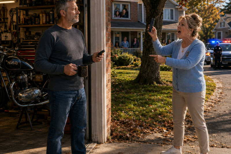 PART 2 HOA Karen Called 911 Over My Closed Garage — Then Froze When She Learned Who I Really Was