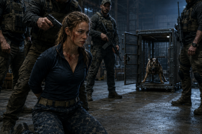 THEY BRUTALLY ATTACKED HER—THEN HER NAVY SEAL DOG SNAPPED INTO K!LL MODE