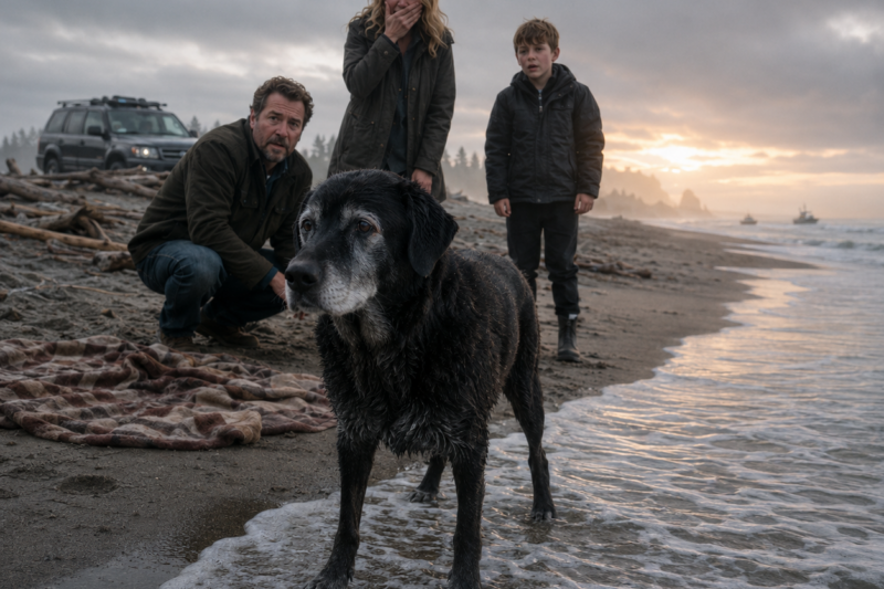 WE THOUGHT THIS WAS GOODBYE.  MURPHY COULDN’T EVEN STAND.  THEN THE OCEAN WIND TOUCHED HIS FACE.