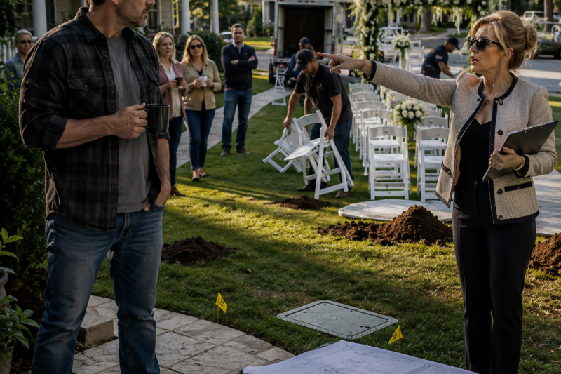 THE HOA RESERVED MY HOUSE FOR A WEDDING WITHOUT ASKING — SO I CHANGED THE GROUND BENEATH THEIR CEREMONY