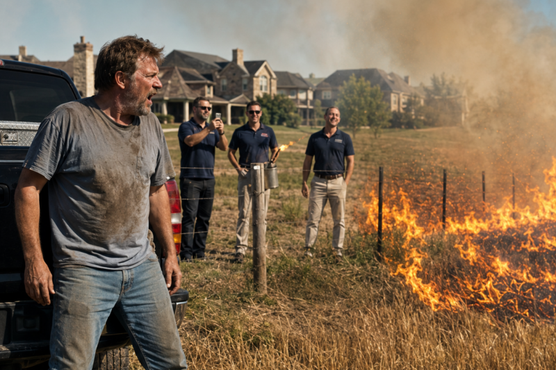 HOA BURNED MY WHEAT FIELD TO TEACH ME A LESSON—HOURS LATER, THE FIRE REACHED THEIR MANSIONS