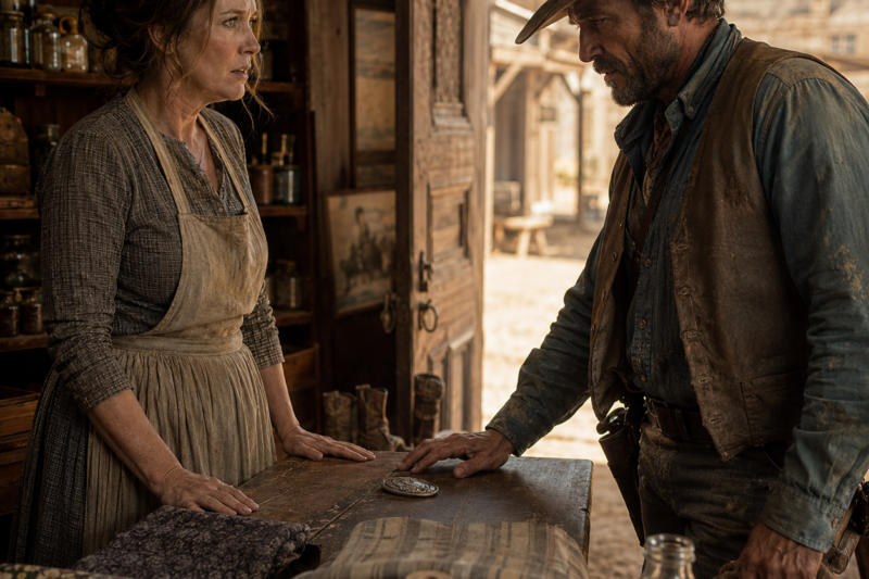 AT FORTY-SEVEN, CLAIRE DAWSON HAD STOPPED WAITING FOR LOVE. THEN A DUST-COVERED COWBOY WALKED INTO HER SHOP WITH A TORN BLUE SHIRT. THREE DAYS LATER, HE PLACED A DEAD BOY’S BELT BUCKLE ON HER TABLE AND BROKE HER HEART OPEN.
