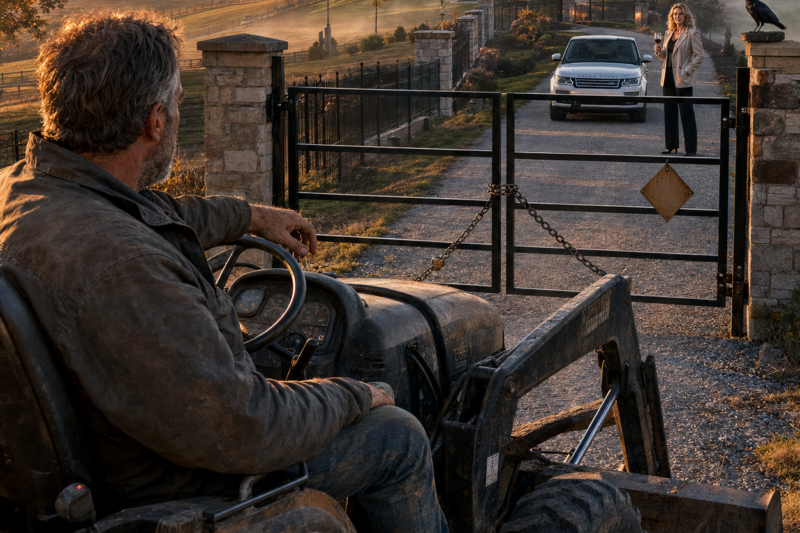 GREEDY NEIGHBORS STOLE MY FARM ROAD—SO I SHUT OFF THE ONLY BRIDGE TO THEIR ESTATES