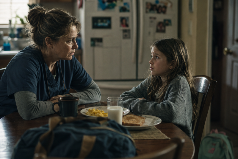 MY BROTHER ASKED ME TO WATCH HIS 8-YEAR-OLD DAUGHTER FOR FOUR DAYS — THEN ONE BREAKFAST QUESTION EXPOSED WHAT HE’D BEEN HIDING