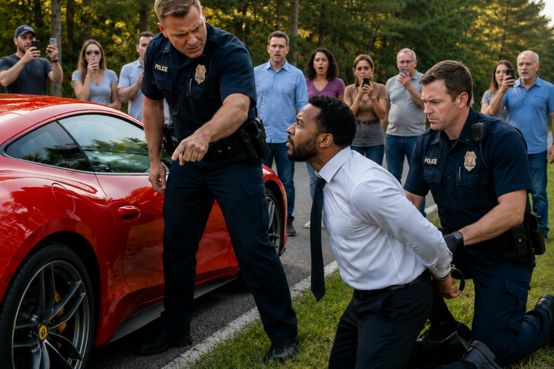 PART2: COP WRECKED A BLACK MAN’S $200,000 FERRARI — HE HAD NO IDEA THE DRIVER WAS AN FBI AGENT