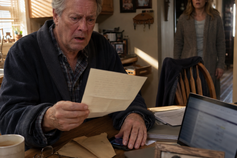MY SON SECRETLY MOVED TWELVE MILLION DOLLARS INTO MY NAME. THE NEXT MORNING, HIS WIFE CALLED AND SAID HE WAS GONE. THEN I FOUND THE NOTE HE LEFT ME, AND EVERY WORD FELT LIKE A WARNING.