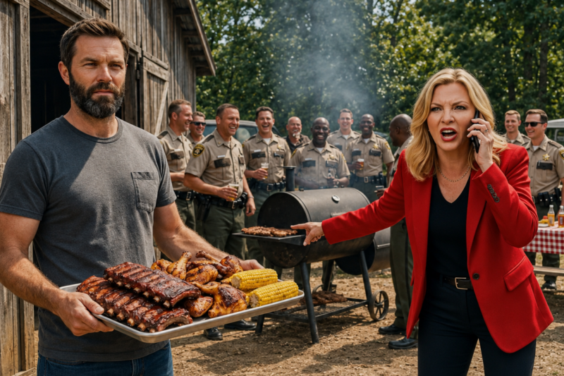 MY HOA PRESIDENT CALLED 911 ON MY RANCH BARBECUE — THEN THE SHERIFF SAW WHO SHE WAS ACCUSING