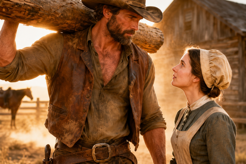 The Widow Doctor Who Was Too Broken to Love—Until a Mountain Man Built Her a Home