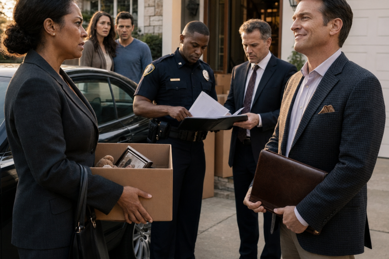 HOA KAREN SOLD MY HOUSE WHILE I WAS AT MY MOTHER’S FUNERAL—HER SCAM COLLAPSED IN 10 MINUTES