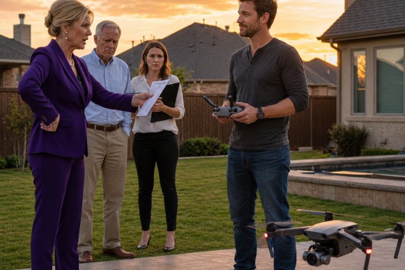 THE 2026 DRONE LAW KAREN DIDN’T READ—AND THE $20,000 LESSON THAT ENDED HER HOA REIGN