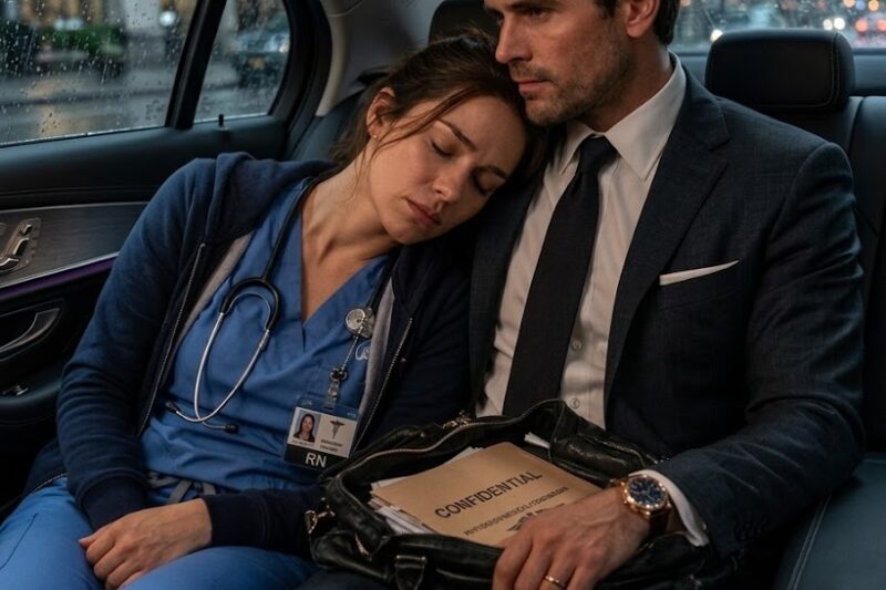 AFTER 31 HOURS IN THE ER, SHE COLLAPSED INTO THE WRONG CAR — THEN THE BILLIONAIRE SAW WHAT WAS HIDDEN IN HER BAG