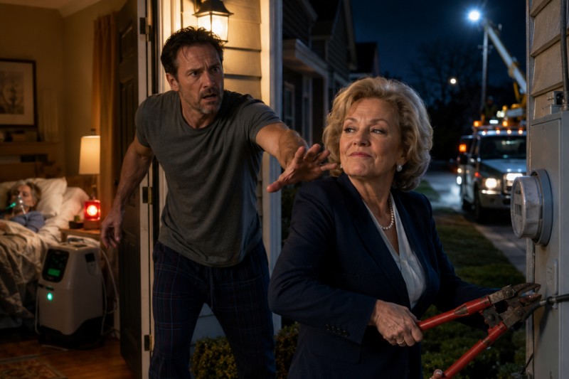 HOA KAREN CUT POWER TO MY ICU ROOM—THEN A GENERATOR TRUCK ROLLED IN AND TOOK OVER HER STREET