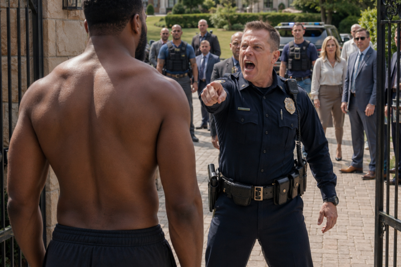 PART2: POLICE HASSLED A BLACK MILLIONAIRE AT HIS POOL — HIS ONE CALL GOT THEM ALL FIRED