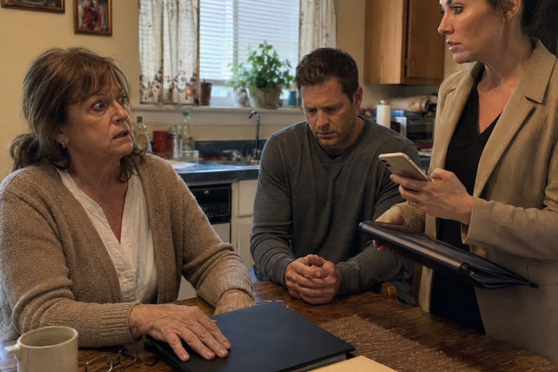 MY DAUGHTER-IN-LAW TOLD ME SHE HAD ALREADY CALLED A REALTOR ABOUT MY HOUSE. MY SON SAT BESIDE HER AND CALLED IT “FINANCIAL SECURITY.” AT SIXTY-THREE, I LET THEM THINK I WAS WEAK—UNTIL THEY FOUND OUT THE HOUSE WAS ALREADY PROTECTED.