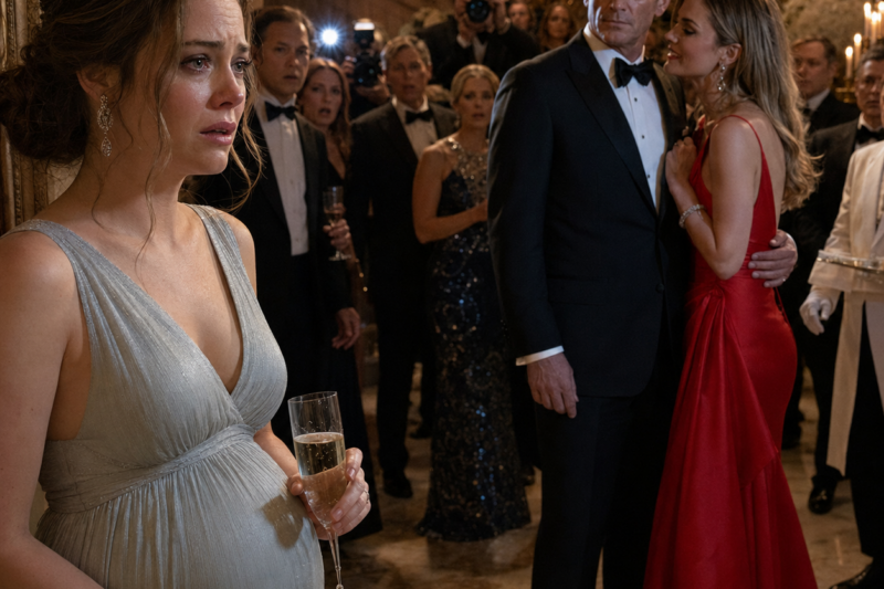 HER HUSBAND TOASTED ANOTHER WOMAN IN PUBLIC. THE PHOTO HIT THE INTERNET BEFORE DAWN. AND JACQUELINE SAT WAITING WITH DIVORCE PAPERS IN HER LAP.