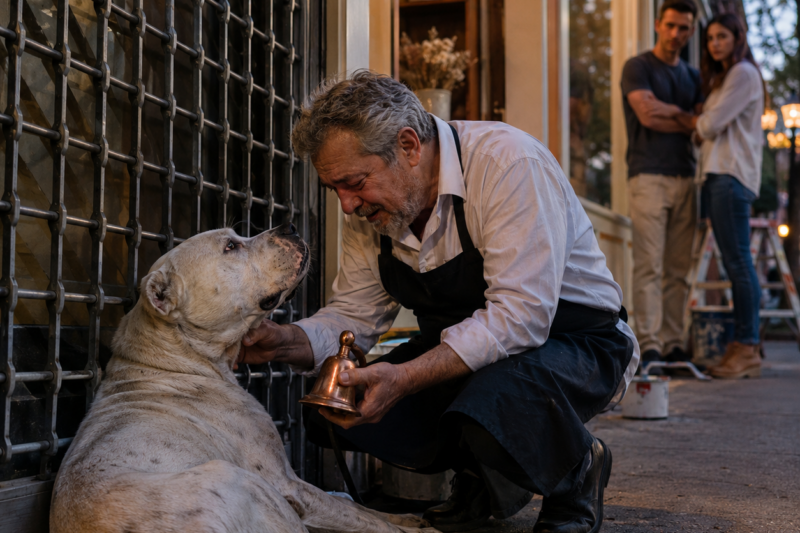 THEY REBRANDED THE CAFÉ.  THEY ERASED THE DOG.  BUT MARQUIS KEPT WAITING.