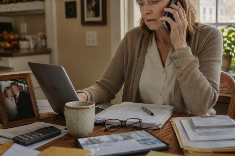 MY SON FORCED ME OUT OF THE COMPANY I BUILT WITH MY HUSBAND. THREE WEEKS LATER, HE CALLED ME CRYING AFTER MY NAME HIT EVERY NEWS PAGE. HE DIDN’T KNOW I HAD BEEN WORKING FROM MY KITCHEN TABLE THE WHOLE TIME.