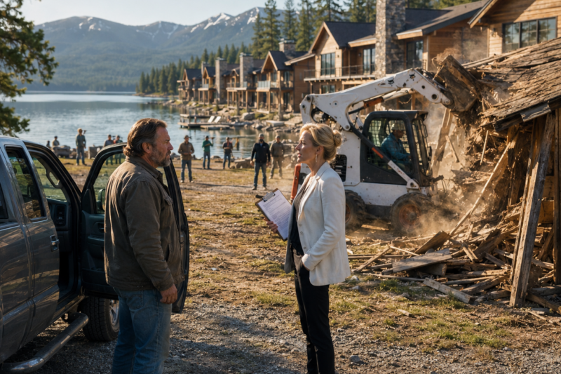 HOA BUILT 14 LUXURY CABINS ON MY GRANDFATHER’S LAND—ON CLOSING DAY, I FORECLOSED EVERY SINGLE ONE
