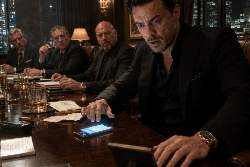 VINCENT RUSSO HAD NOT ANSWERED ELENA MORETTI’S CALLS FOR EIGHT YEARS, BECAUSE SHE HAD LEFT HIM WITH NOTHING BUT A NOTE AND A WOUND HE TURNED INTO AN EMPIRE. BUT WHEN HER NAME LIT UP HIS PHONE IN THE MIDDLE OF A MAFIA MEETING, EVERY MAN AT THE TABLE SAW HIS HAND GO STILL. THEN A LITTLE GIRL WHISPERED, “PLEASE HURRY… MAMA’S IN DANGER,” AND THE MOST FEARED MAN IN THE CITY FORGOT HOW TO BREATHE.