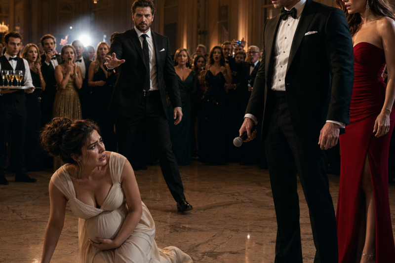 HIS MISTRESS STEPPED TOWARD HIS PREGNANT WIFE. THE WHOLE BALLROOM SAW WHAT HAPPENED NEXT. AND THE MAN WHO ROSE FROM THE BACK OF THE ROOM WAS NOT THERE BY ACCIDENT.